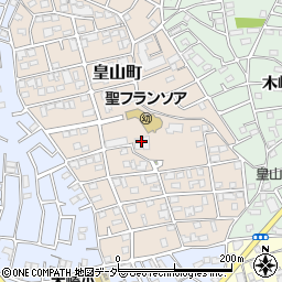 北浦和教会周辺の地図