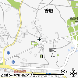 千葉県香取市香取1657周辺の地図