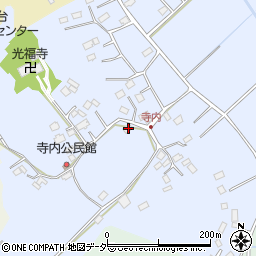 千葉県香取市寺内432-1周辺の地図