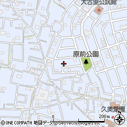 埼玉県さいたま市緑区三室989-8周辺の地図
