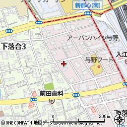 埼玉県さいたま市中央区下落合1018周辺の地図