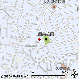 埼玉県さいたま市緑区三室989-3周辺の地図