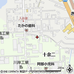 千葉県柏市十余二313-267周辺の地図