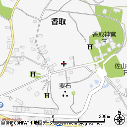 千葉県香取市香取1663周辺の地図