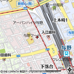 株式会社タセト　関東支店周辺の地図
