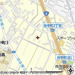 埼玉県越谷市谷中町2丁目330周辺の地図