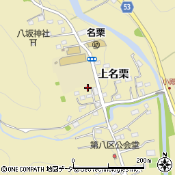 埼玉県飯能市上名栗2994周辺の地図