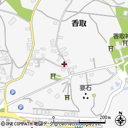 千葉県香取市香取1619周辺の地図