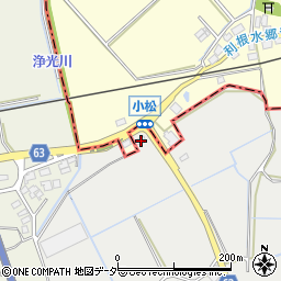 千葉県成田市名木74-1周辺の地図