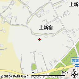 千葉県流山市上新宿周辺の地図