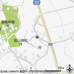 千葉県香取市香取276周辺の地図