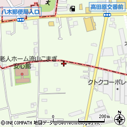千葉県流山市駒木636-2周辺の地図