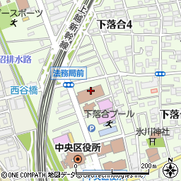 埼玉県さいたま市中央区下落合5丁目12周辺の地図