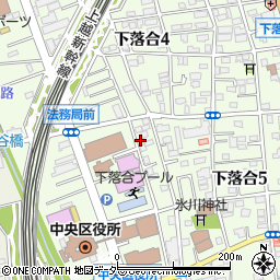 埼玉県さいたま市中央区下落合5丁目13-11周辺の地図