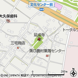 延成寺周辺の地図