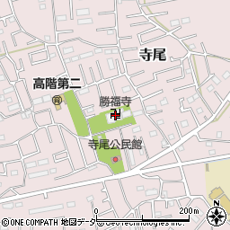 勝福寺周辺の地図