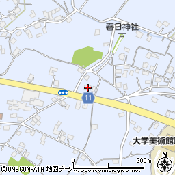 茨城県取手市小文間4465周辺の地図