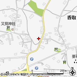 千葉県香取市香取1510周辺の地図