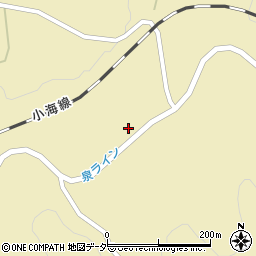 山梨県北杜市大泉町谷戸5914周辺の地図