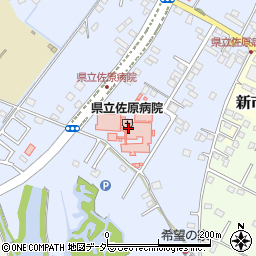 ヤマザキＹショップ県立佐原病院店周辺の地図