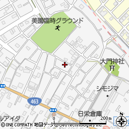 埼玉県さいたま市緑区大門2874-15周辺の地図