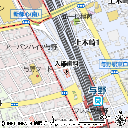 多摩川精機販売株式会社北関東営業所周辺の地図