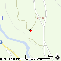 長野県木曽郡木曽町三岳永井野1434周辺の地図
