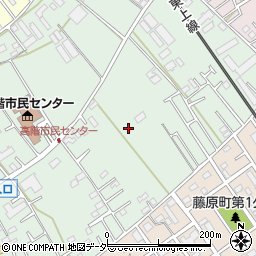埼玉県川越市藤間周辺の地図