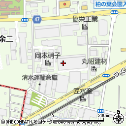 日本ロジテム株式会社　柏営業所３号倉庫周辺の地図