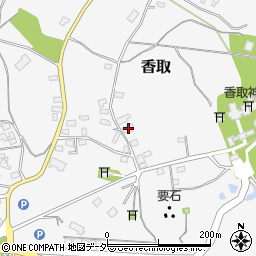 千葉県香取市香取1614周辺の地図