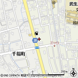 坂川建設株式会社　越前武生営業所周辺の地図
