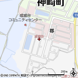 成城台周辺の地図