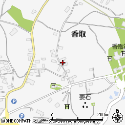 千葉県香取市香取1611周辺の地図