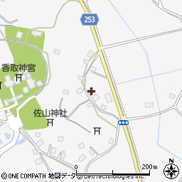 千葉県香取市香取277周辺の地図