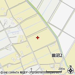 埼玉県吉川市皿沼周辺の地図