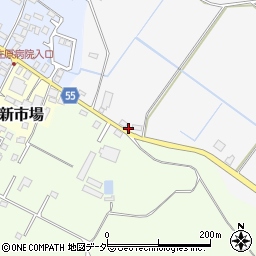 千葉県香取市香取1033周辺の地図