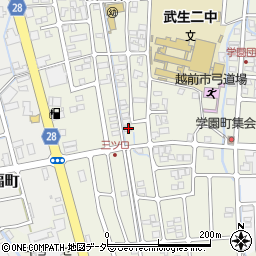 福井県越前市妙法寺町26周辺の地図