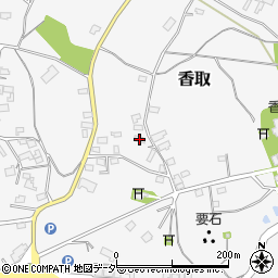 千葉県香取市香取1612周辺の地図