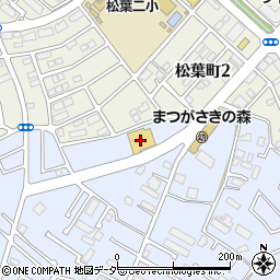 クリエイト薬局　柏松ケ崎店周辺の地図