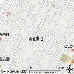 エクセル赤山町周辺の地図