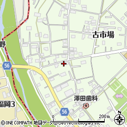 埼玉県川越市古市場320周辺の地図