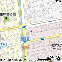 埼玉県吉川市栄町680-1周辺の地図