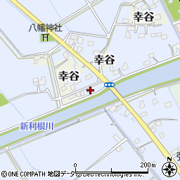 茨城県稲敷郡河内町生板6514周辺の地図