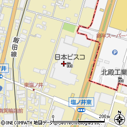 株式会社日本ピスコ　伊那第二工場総務課周辺の地図