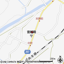 長野県木曽郡木曽町日義2638周辺の地図