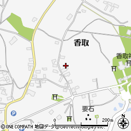 千葉県香取市香取1605周辺の地図