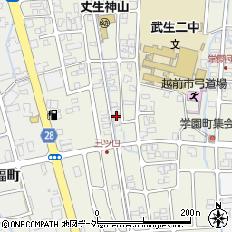 福井県越前市妙法寺町23周辺の地図
