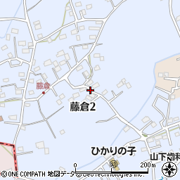 akippa川越市藤倉2-19駐車場周辺の地図