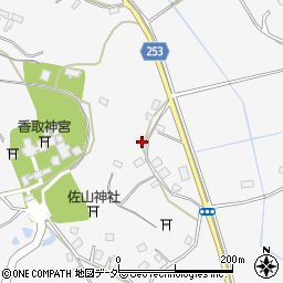 千葉県香取市香取268周辺の地図