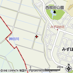 千葉県香取市西部田1419周辺の地図